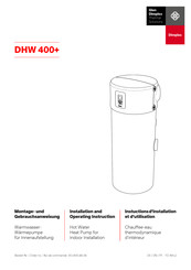 Dimplex DHW 400+ Instructions D'installation Et D'utilisation