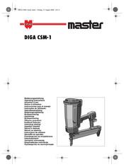 Wurth Master DIGA CSM-1 Notice D'utilisation