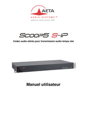 Aeta Audio Systems Scoop5 S-IP Manuel Utilisateur