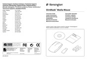 Kensington SlimBlade Media Mouse Guide D'instructions