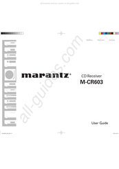 Marantz M-CR603 Mode D'emploi