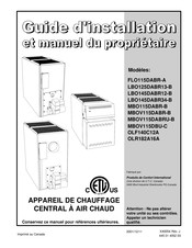 ICP LBO145DABR34-B Guide D'utilisation Et Manuel Du Propriétaire