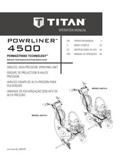 Titan POWRLINER 4500 Mode D'emploi