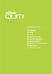 Vivitek Qumi Q3 Plus Manuel De L'utilisateur