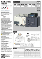 Socomec ATyS p Démarrage Rapide