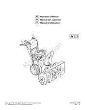 Briggs & Stratton 1696156 Manuel D'utilisation