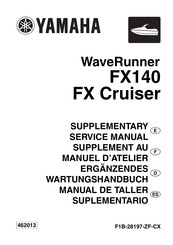 Yamaha WaveRunner FX140 Manuel D'atelier