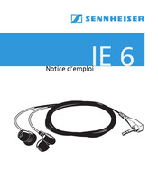 Sennheiser IE 6 Notice D'emploi
