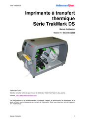 HellermannTyton TrakMark DS Serie Manuel D'utilisation