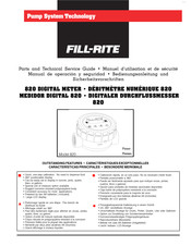 FILL-RITE 820 Manuel D'utilisation Et De Sécurité