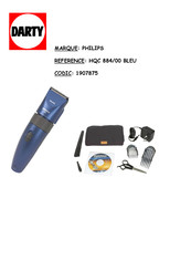Philips 884 Mode D'emploi