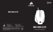 Corsair M65 RGB ELITE Mode D'emploi