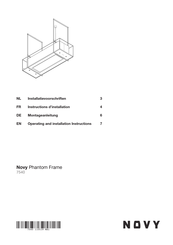Novy Phantom Frame 7540 Instructions D'installation