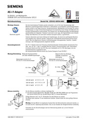 Siemens 3ZX1012-0SF30-0AN1 Instructions De Service