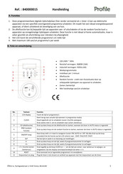 Profile 840000015 Manuel D'installation