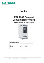 AXA 2300 Compact Notice