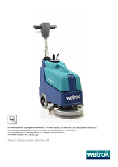 Wetrok Discomatic Samba XT Mode D'emploi