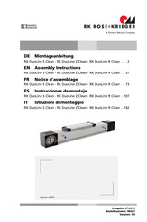 RK Rose+Krieger Z Clean Notice D'assemblage