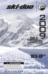 BRP Ski-Doo REV-XP 2009 Guide Du Conducteur