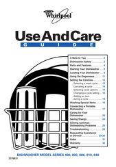 Whirlpool 840 Série Guide D'utilisation Et D'entretien