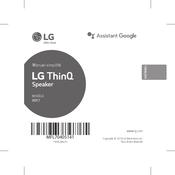 LG ThinQ WK7 Manuel Simplifié