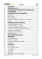 Powerplus POWX513 Mode D'emploi