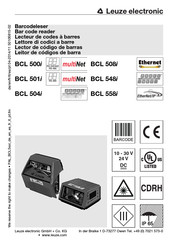 Leuze electronic BCL 504i Mode D'emploi