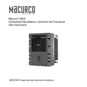 Macurco GD-12 Instructions D'utilisation