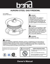 Bond AURORA PGF5820-2 Guide D'utilisation