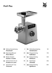 WMF Profi Plus Mode D'emploi