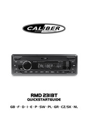 Caliber RMD 231BT Guide De Démarrage Rapide