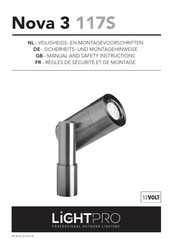 LightPro Nova 3 117S Instructions De Montage Et De Sécurité