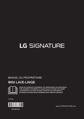 LG SIGNATURE LST100 Manuel Du Propriétaire