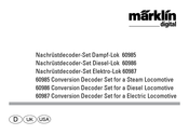 marklin digital 60987 Mode D'emploi