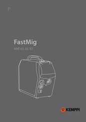 Kemppi FastMig MXF 65 Mode D'emploi