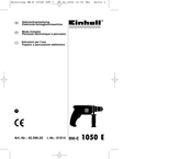 EINHELL BM-E 1050 E Mode D'emploi