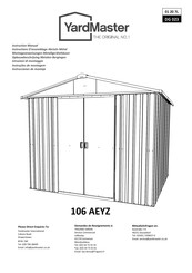 Yardmaster 106 AEYZ Instructions D'assemblage