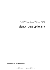 Dell Inspiron One 2320 Manuel Du Propriétaire