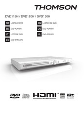 THOMSON DVD115H Mode D'emploi