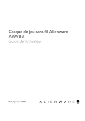 Dell Alienware AW988 Guide De L'utilisateur