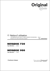 Pottinger NOVADISC 730 Notice D'utilisation