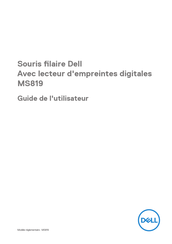 Dell MS819 Guide De L'utilisateur