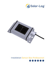 Solar-Log Sensor Box Professional Manuel D'installation