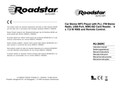 Roadstar RU-265RC Manuel D'instructions