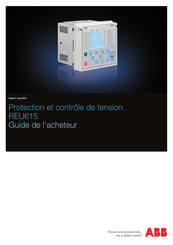 ABB Relion REU615 Guide De L'acheteur