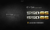 EVGA SUPERNOVA 550 GS Manuel D'utilisation