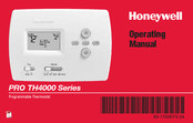 Honeywell PRO TH4000 Série Notice De Fonctionnement
