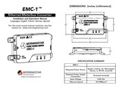 Morningstar EMC-1 Manuel D'installation Et D'utilisation