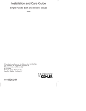 Kohler K-304 Guide D'installation Et D'entretien