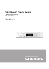 Grundig Sonoclock 890 Mode D'emploi